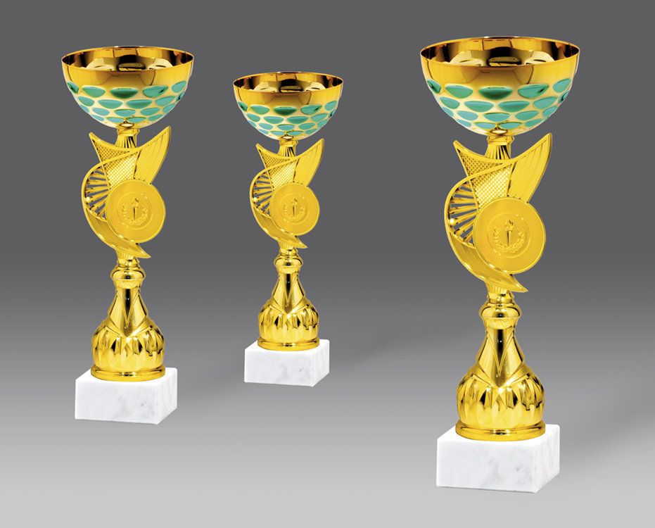 Puchar G26652 3, &oslash;14, h.34 puchary statuetki medale