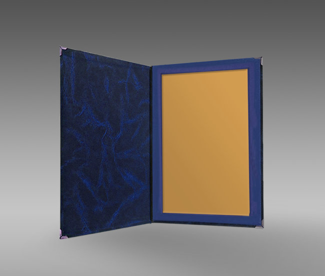 etui na tabliczk� 225x305 granatowe puchary statuetki medale